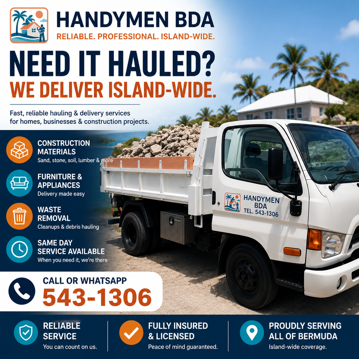 Handymen BDA. Facebook ad