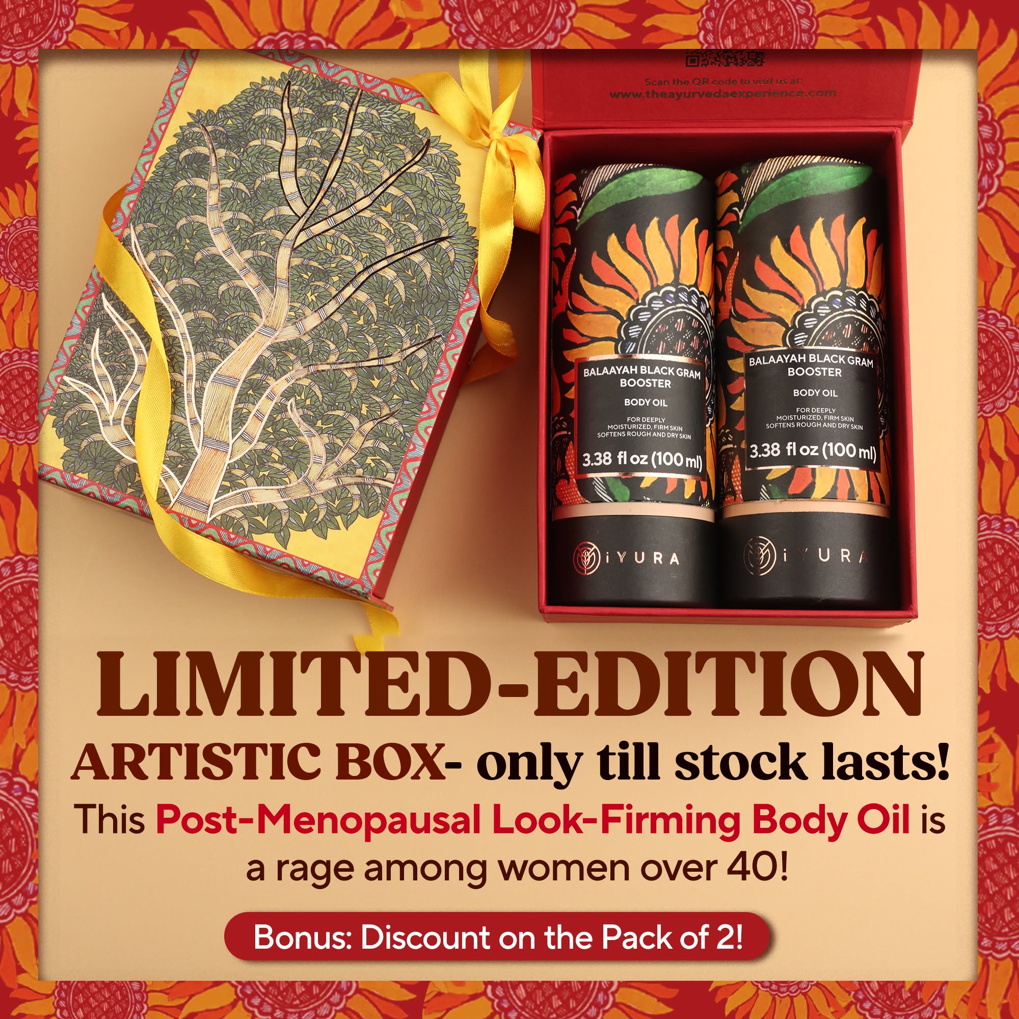 The Ayurveda Experience Facebook ad