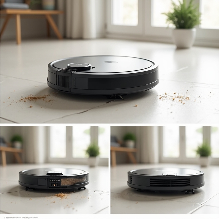 Daily Grid Facebook ad: Best Robot Vacuum Cleaner For Dog Hair On Sale Memorial Day.