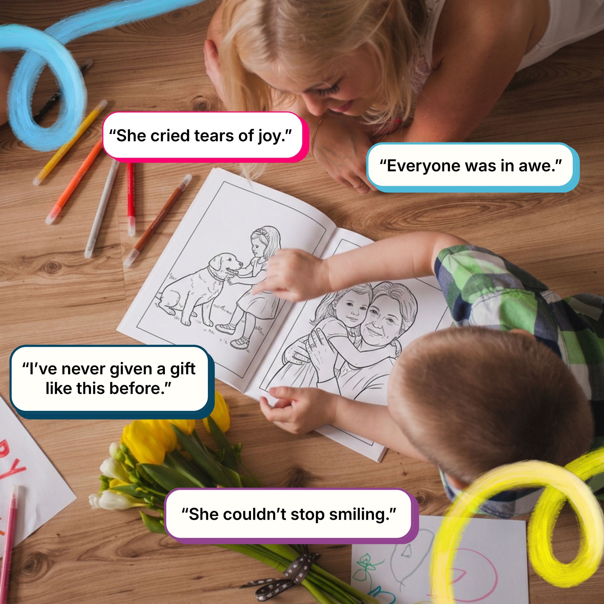 My Colorful World - Customized Coloring Books From Photos Facebook ad
