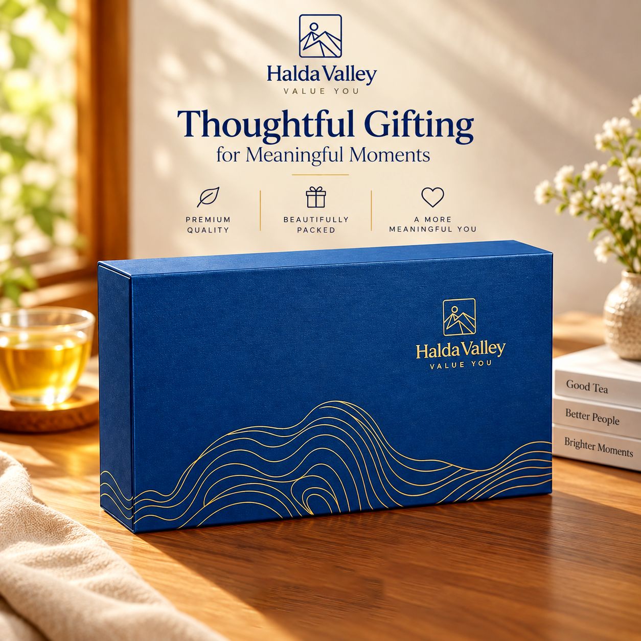 Halda Valley Facebook ad: A Gift Worth Opening Twice