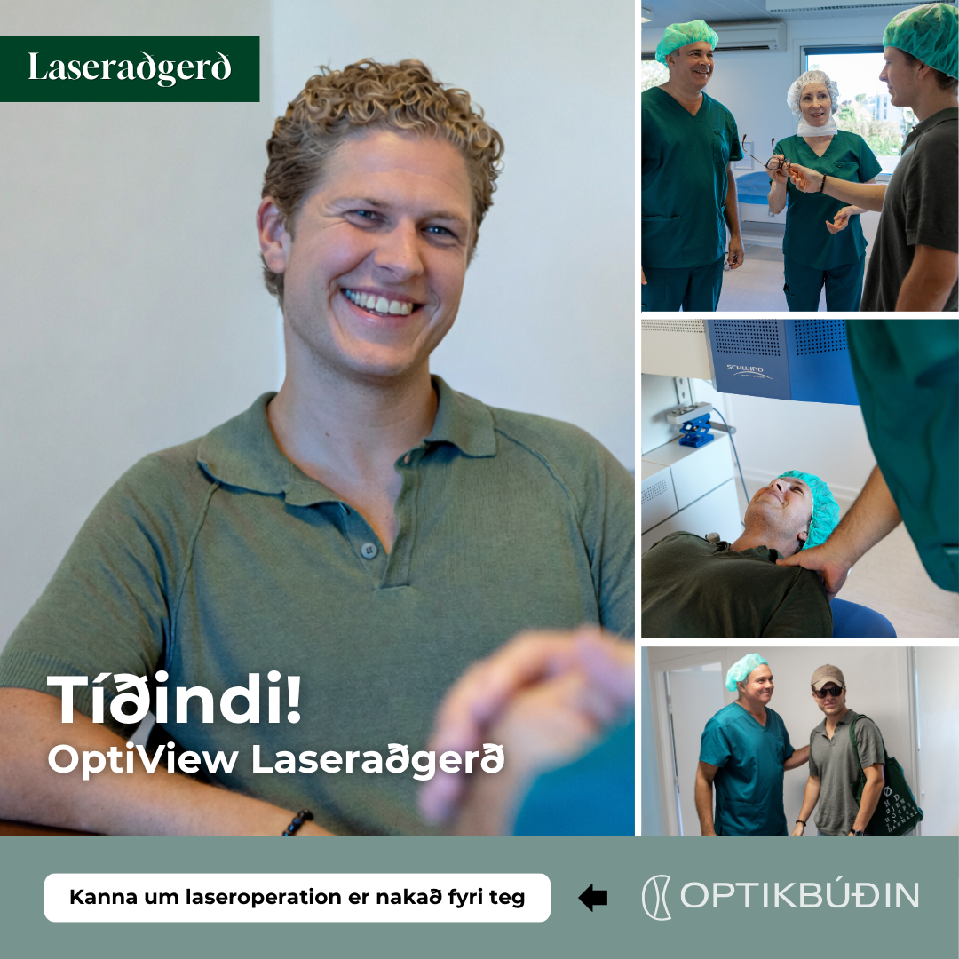 Øjenhospitalet Danmark Facebook ad: Kanna um viðgerðin er nakað fyri teg