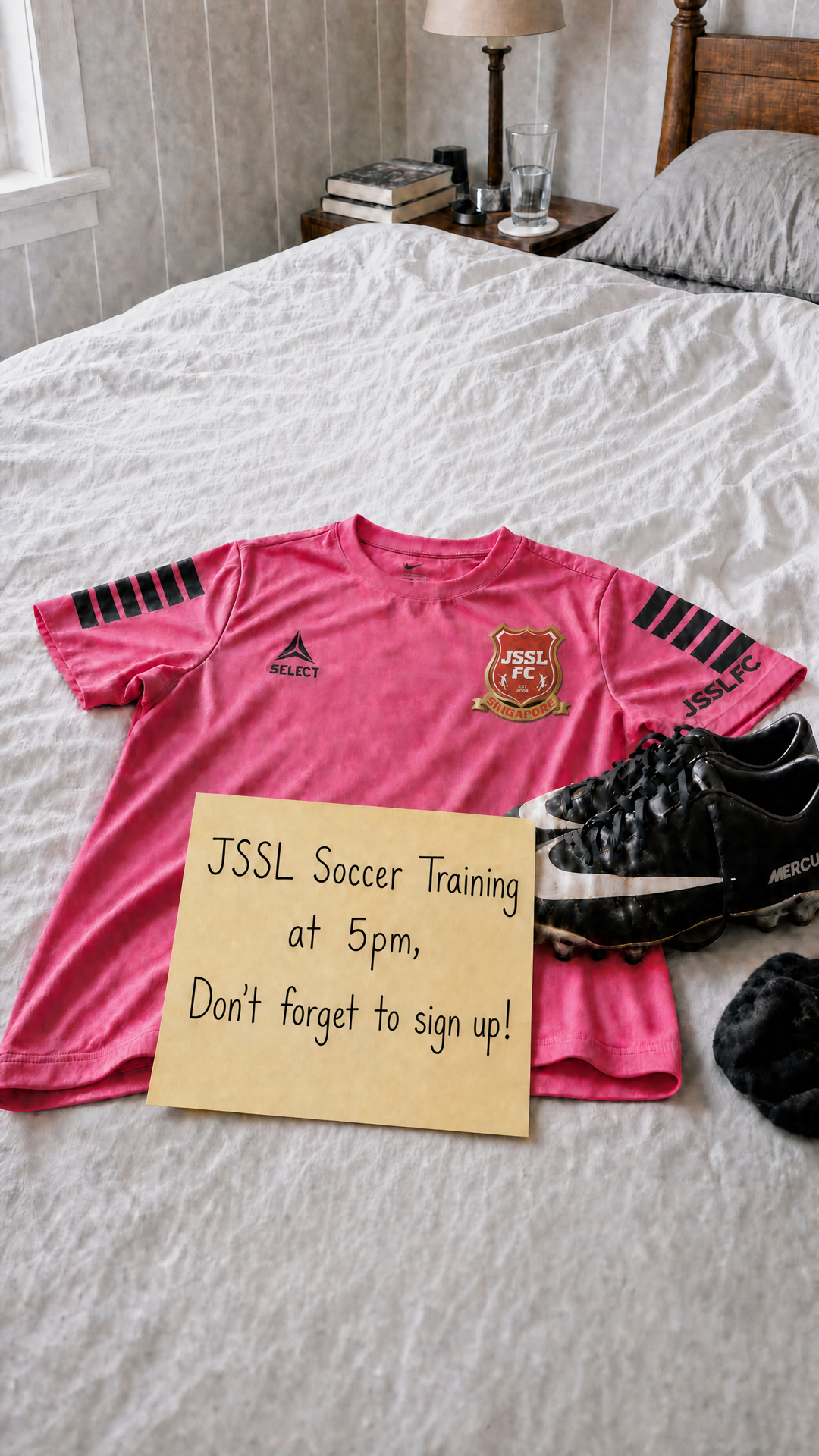 JSSL Singapore Facebook ad: READY FOR YOUR TRAINING?