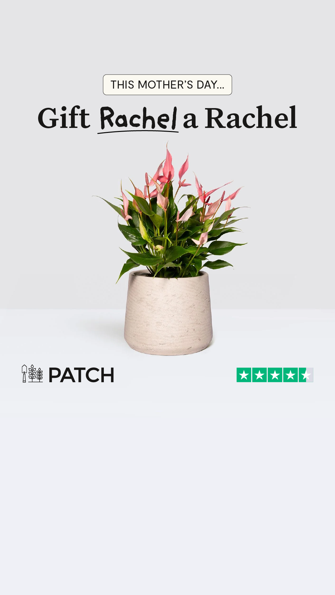 Patch plants Facebook ad