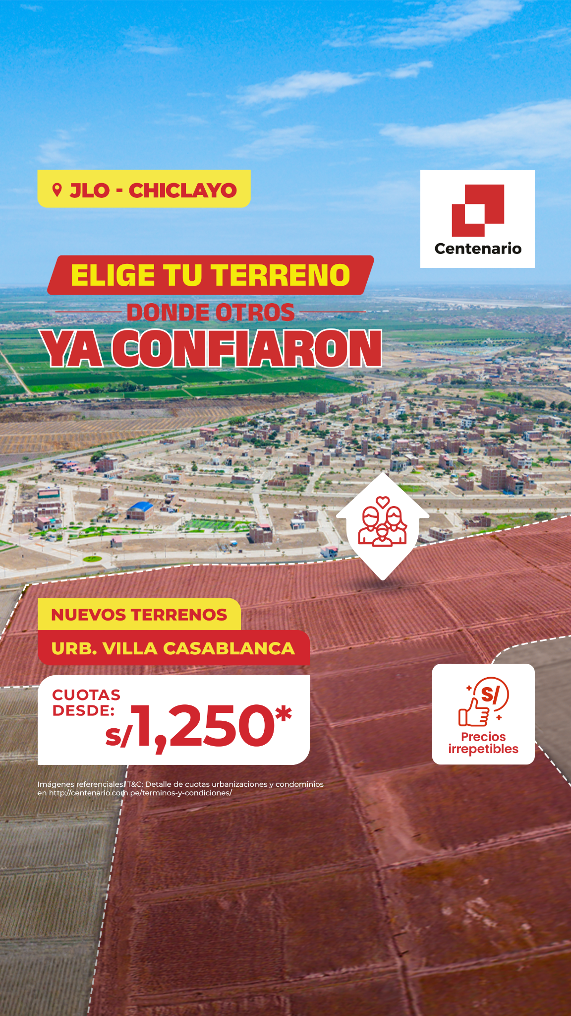 Centenario Urbanizaciones Facebook ad