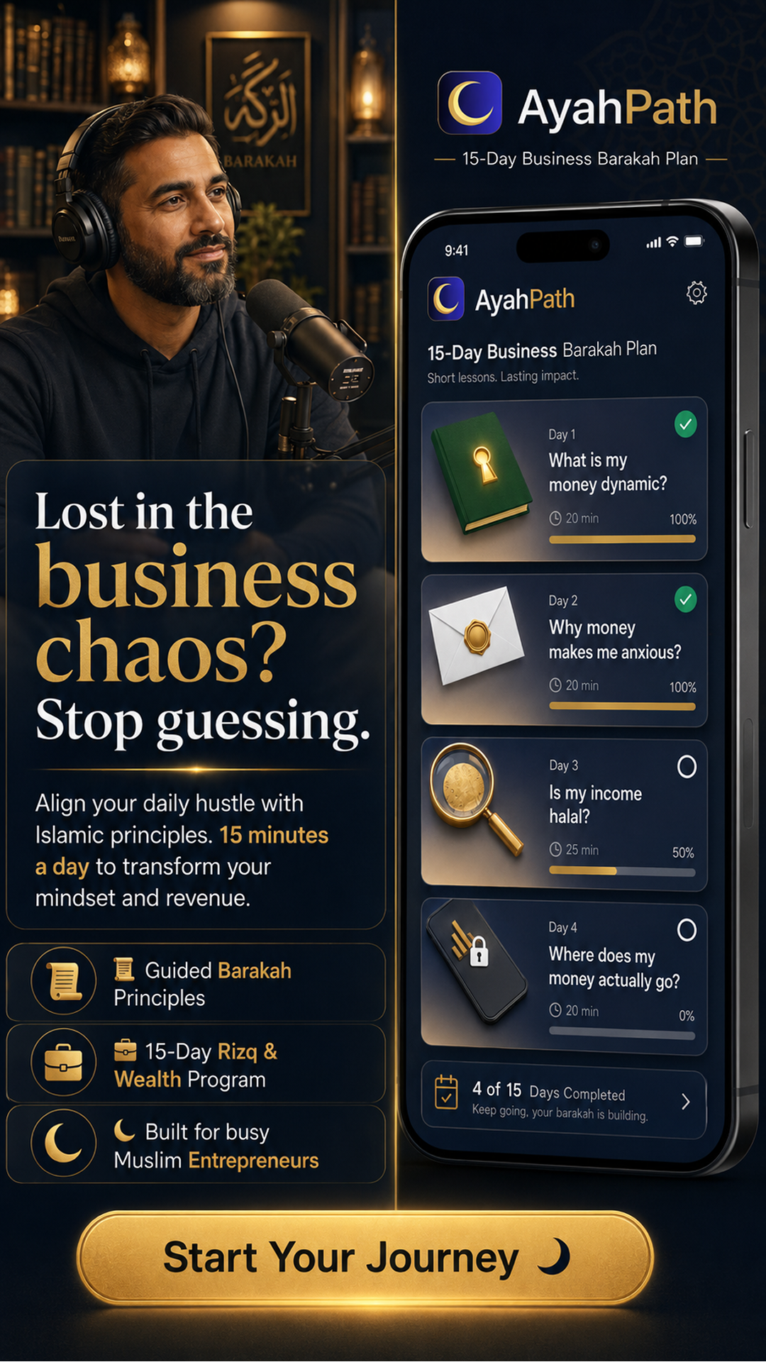 Imam Advice Daily Facebook ad