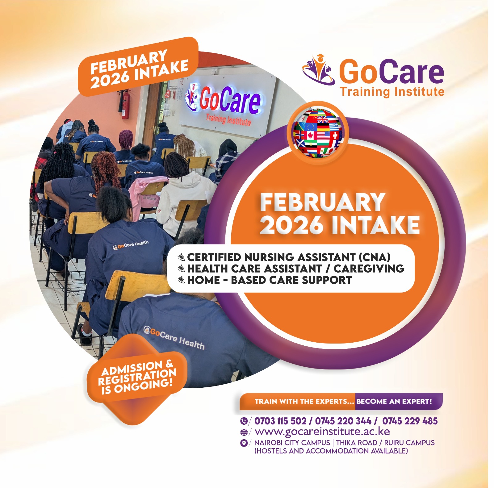 GoCare Training Institute Facebook ad