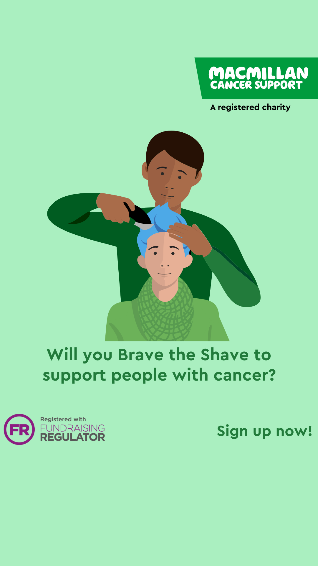 Macmillan Cancer Support Facebook ad