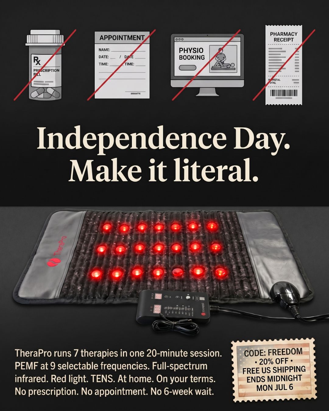 Therasage Facebook ad