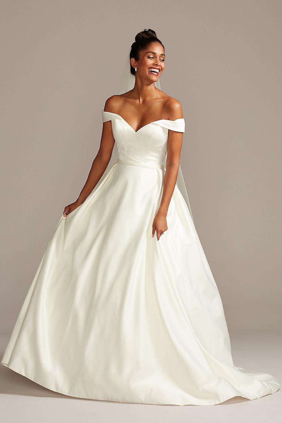 David's Bridal Facebook ad: Classic, modern, or boho?