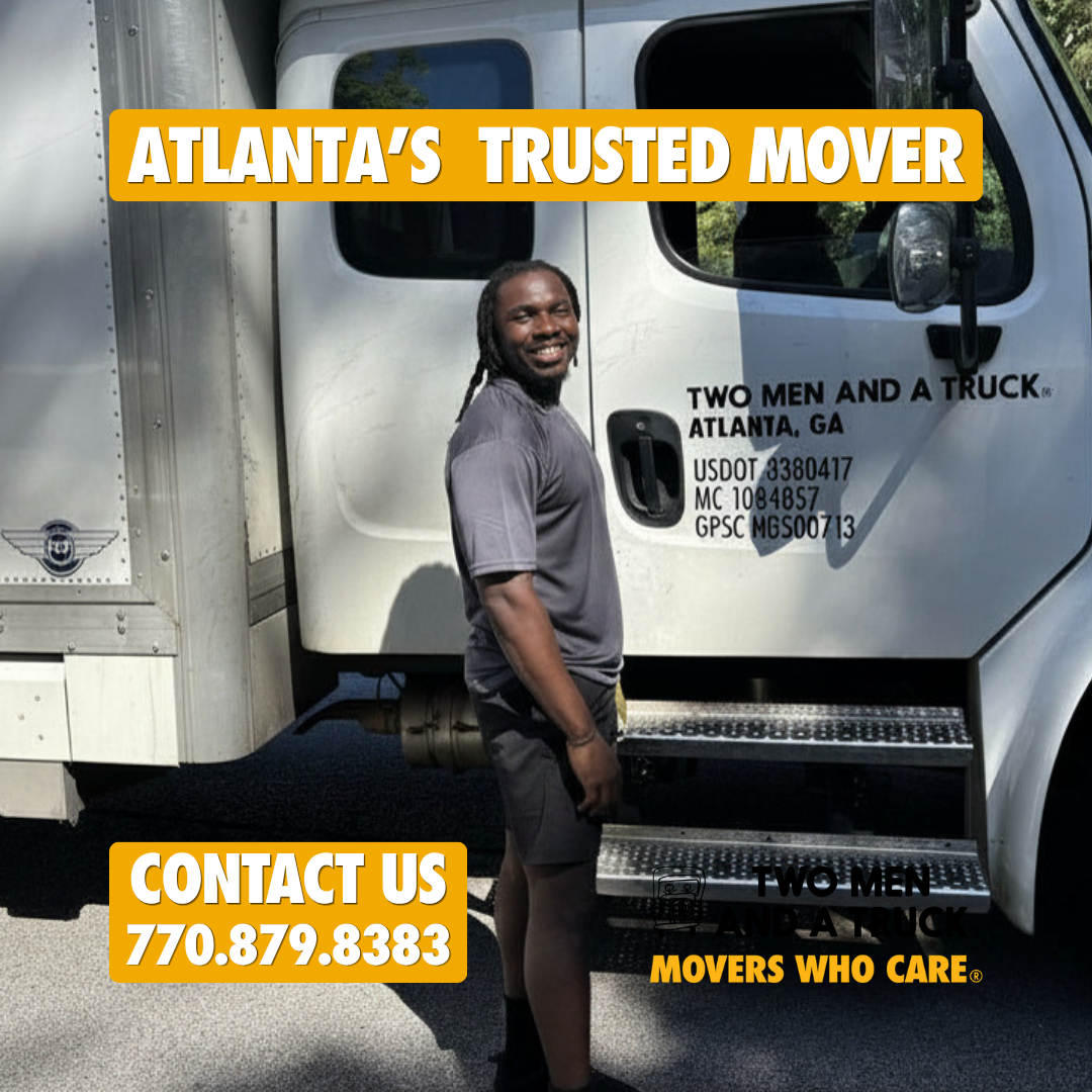Two Men And A Truck / Stockbridge and Peachtree City, GA Facebook ad: Dependable service and experienced movers ready to help…