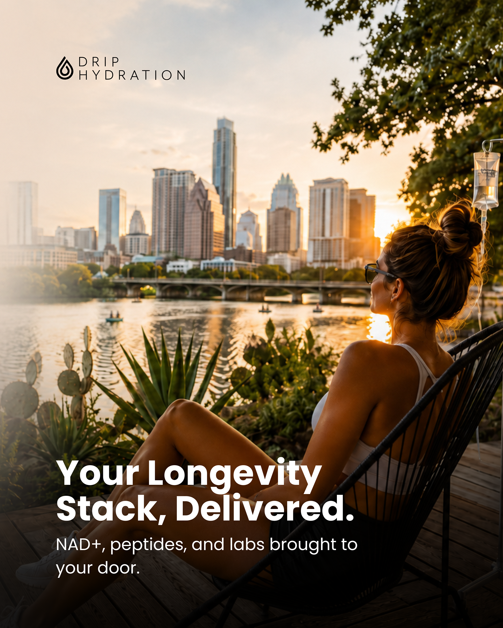 Drip Hydration Facebook ad