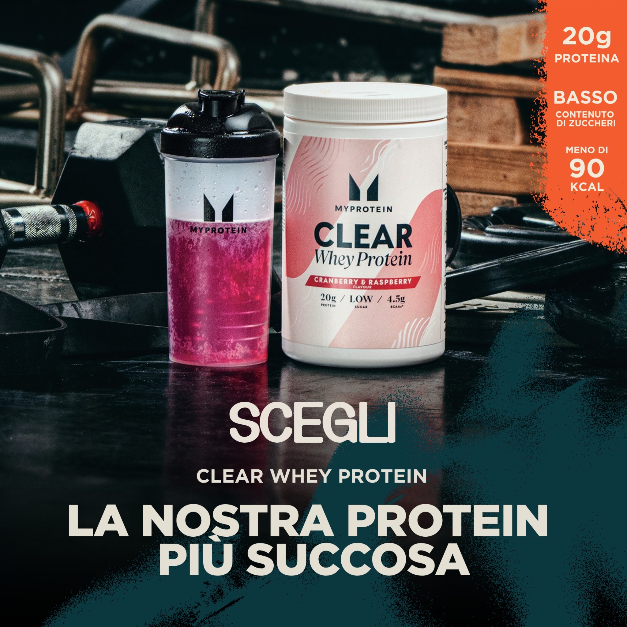 Myprotein Facebook ad