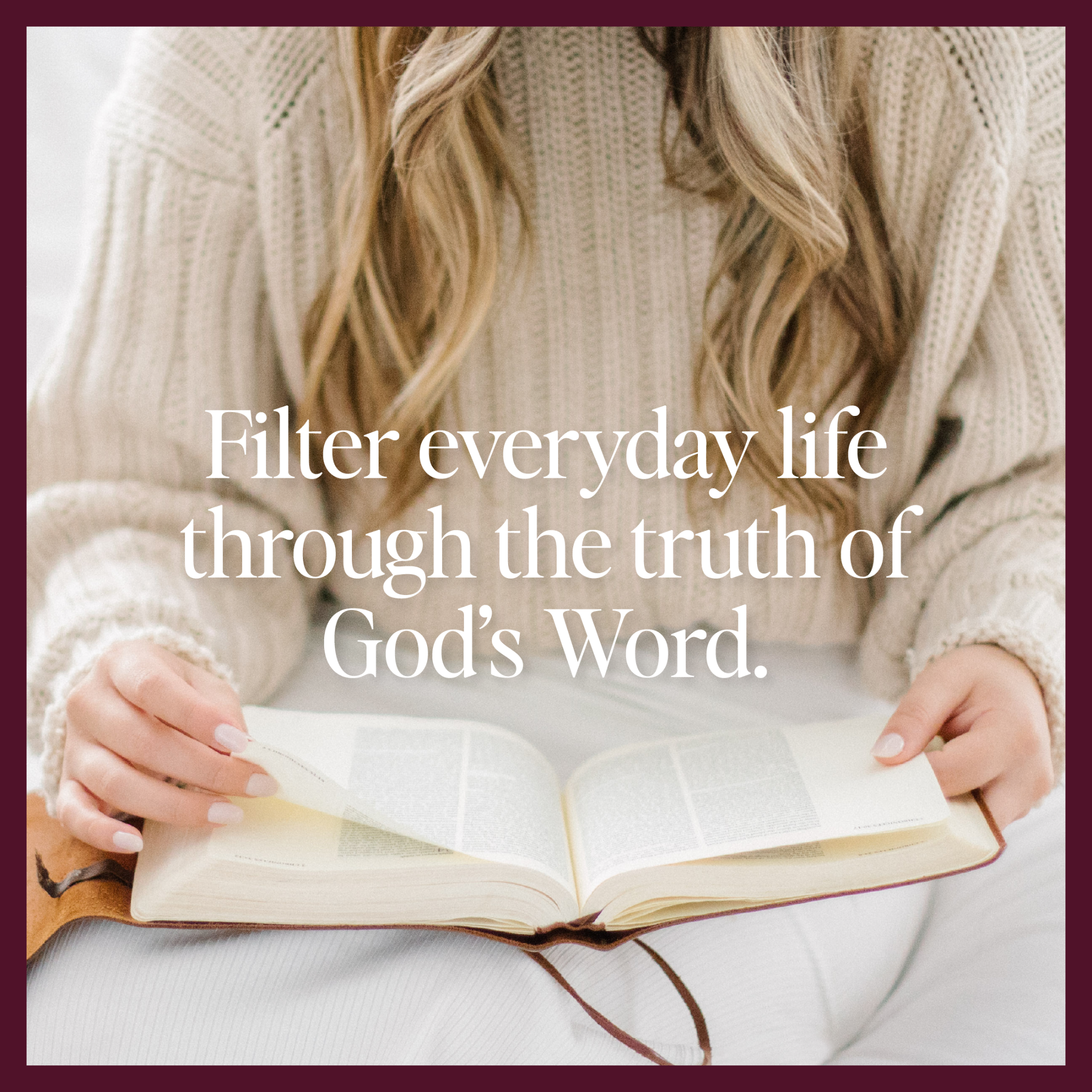 Proverbs 31 Ministries Facebook ad: Find Daily Encouragement in God’s Word