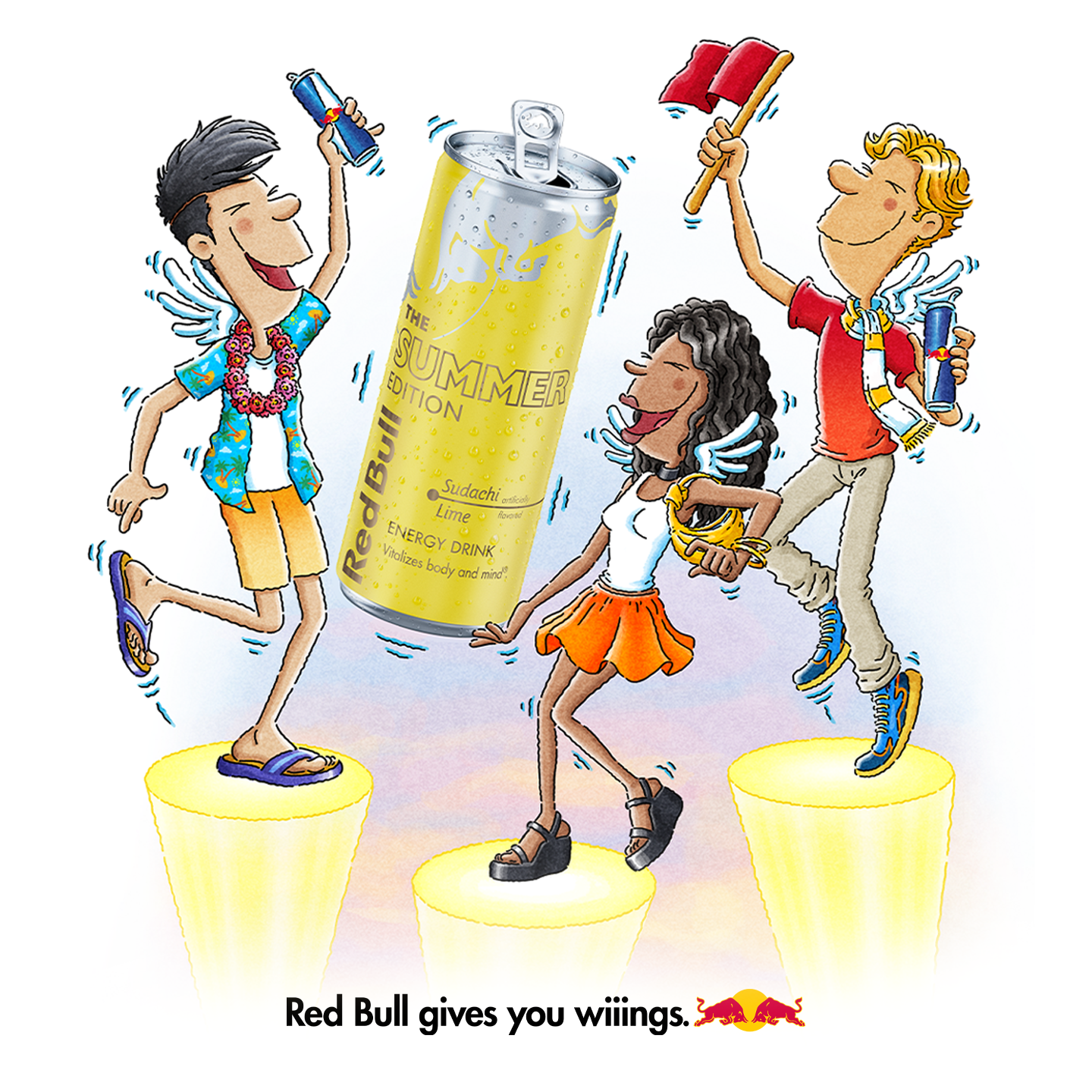 Red Bull Facebook ad
