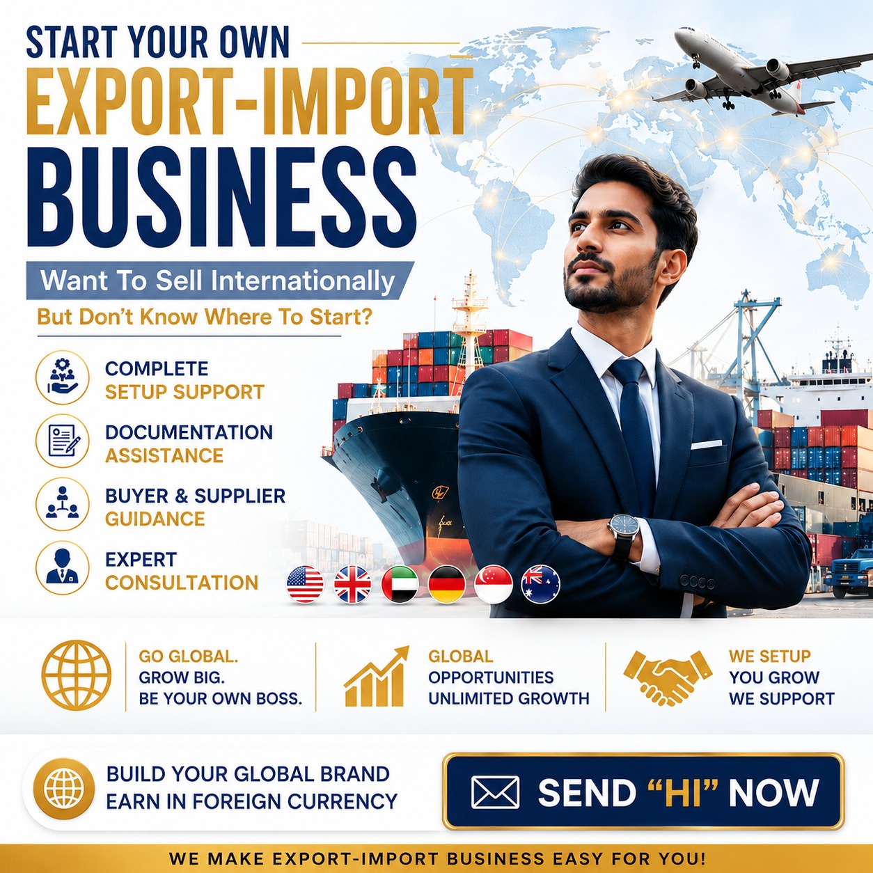 Rapid Rise Exports Facebook ad