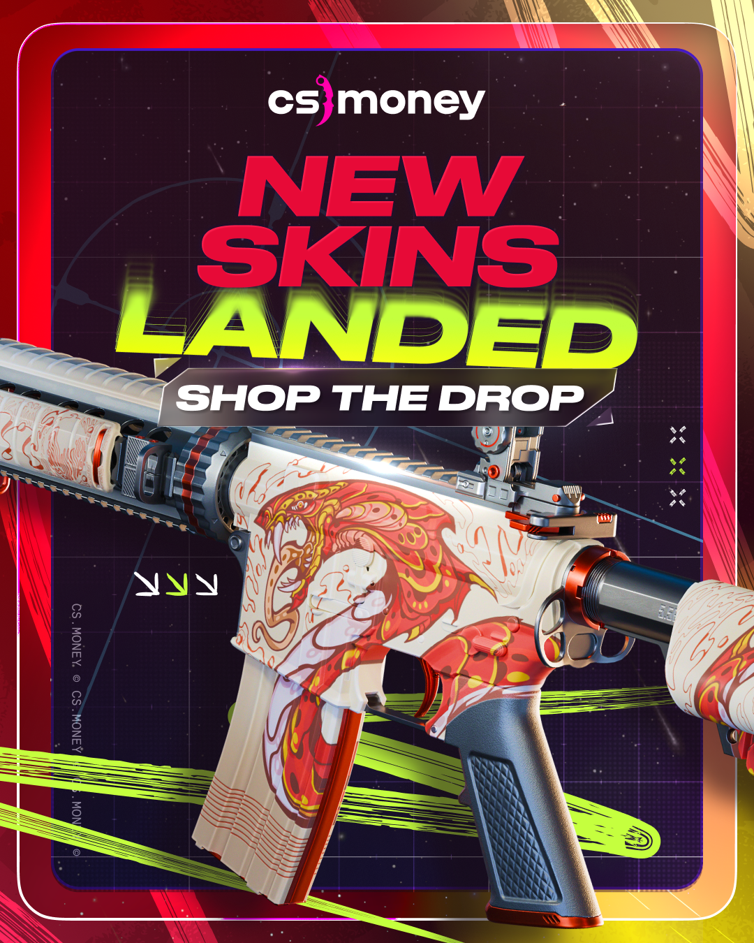 Cs.money CS:GO Trading Bot Facebook ad