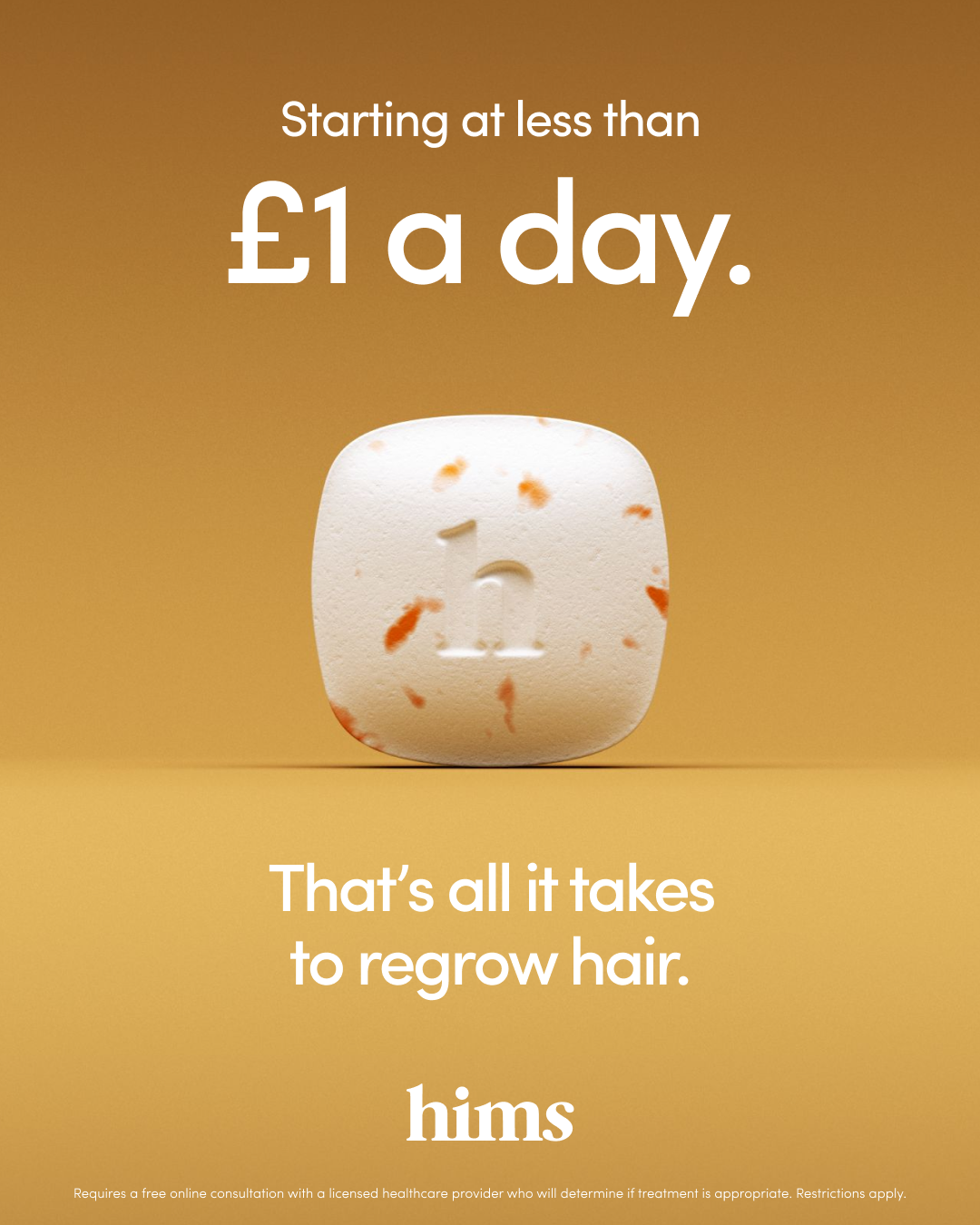 hims Facebook ad