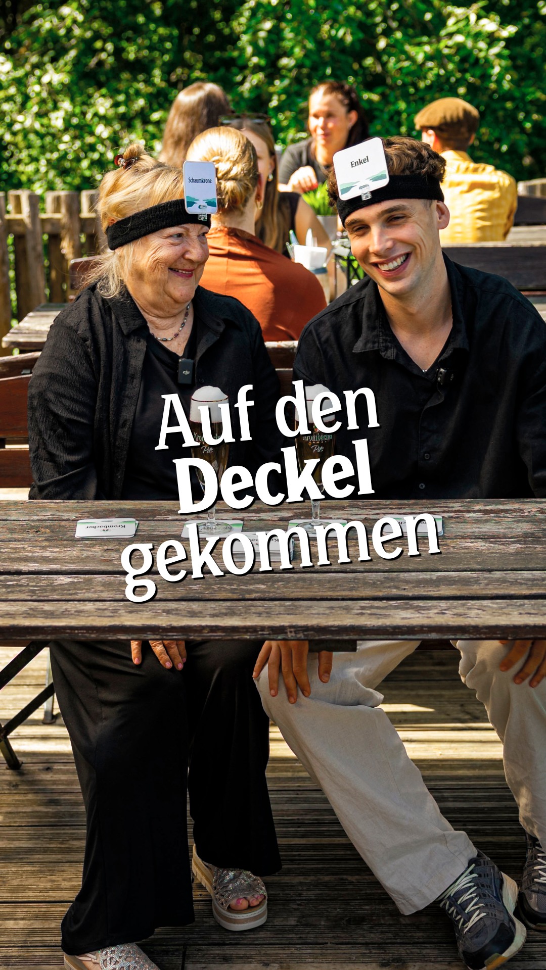 Krombacher Facebook ad: Wer is jetzt Nadine?!
