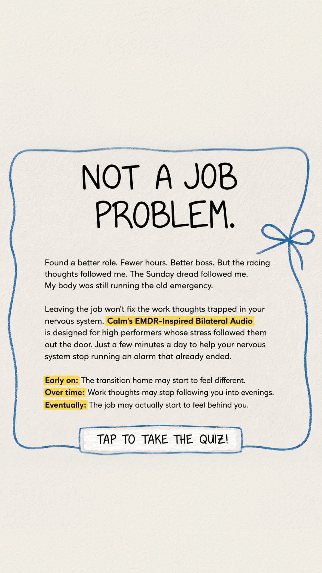 Calm Facebook ad