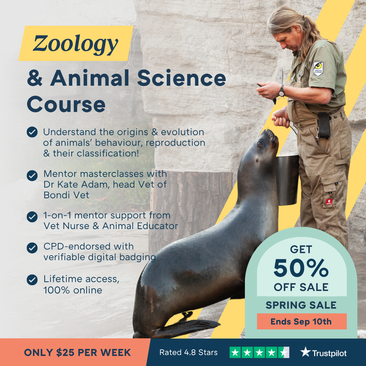 Online Courses Australia Facebook ad