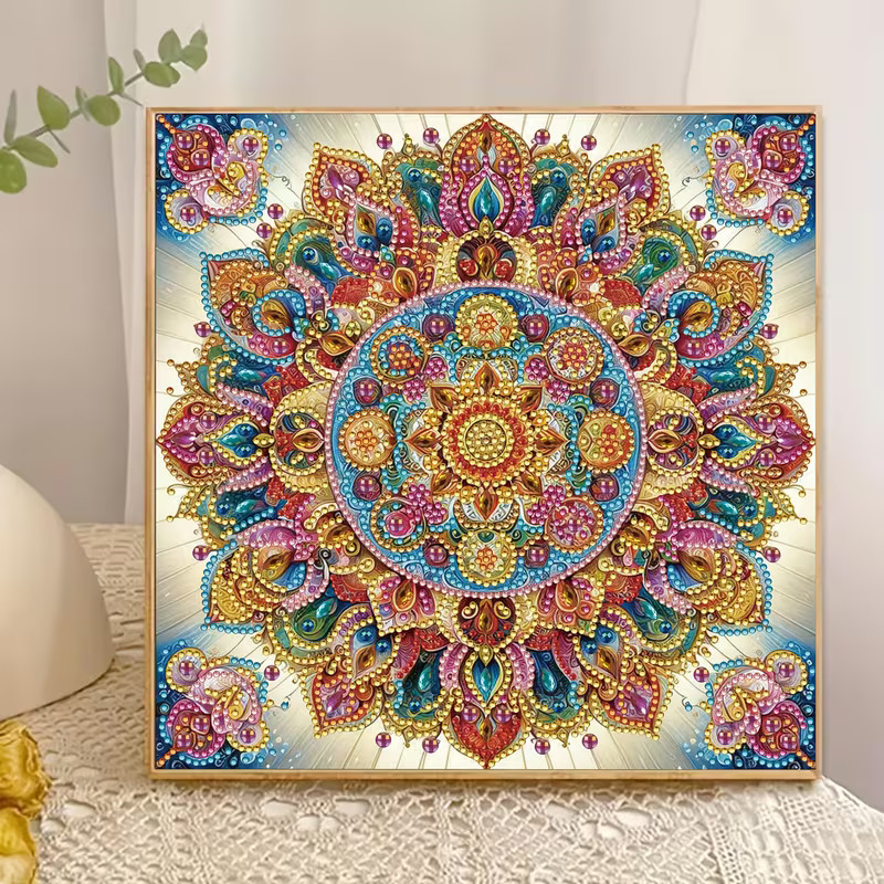 Iwisesales Facebook ad: décorations de peinture diamant: 6% off + kit de départ…