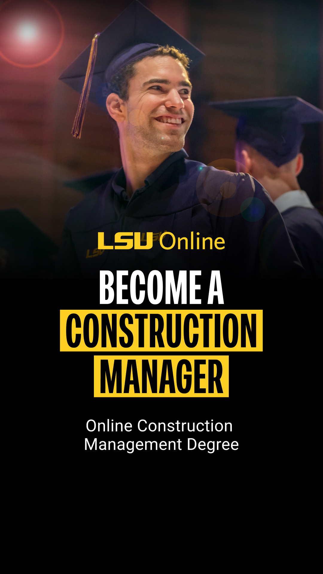 LSU Online Facebook ad