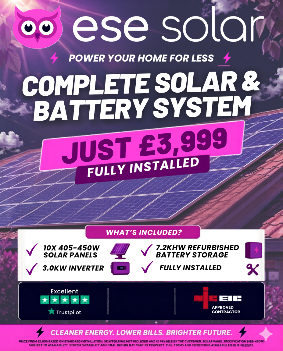 ESE Solar Facebook ad: Claim Your Discount Now!