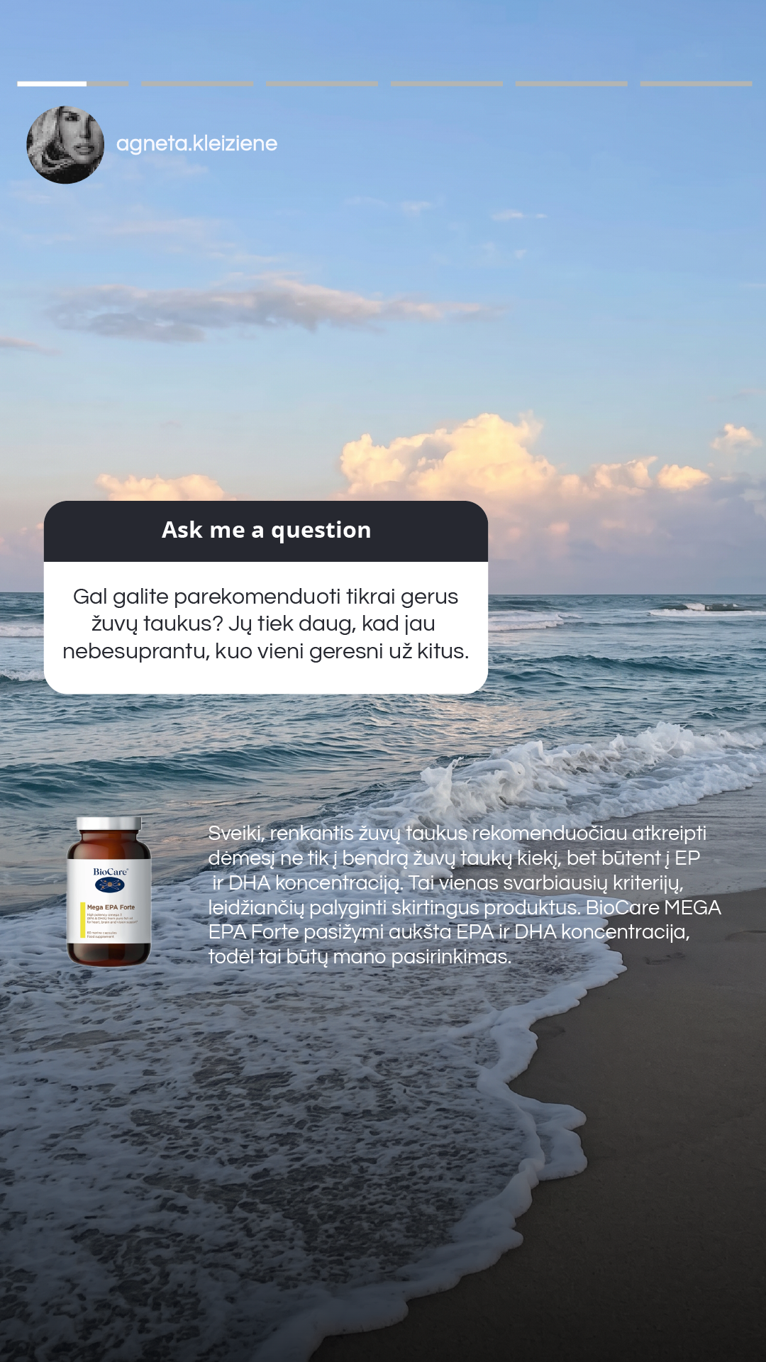 Molecule - sveikata/grožis/jaunystė Facebook ad: Agneta rekomenduoja