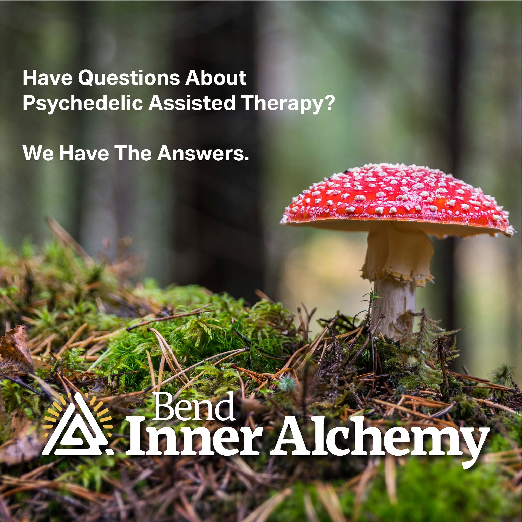 Bend Inner Alchemy Facebook ad: Bend Inner Alchemy offers a legal, professionally guided…