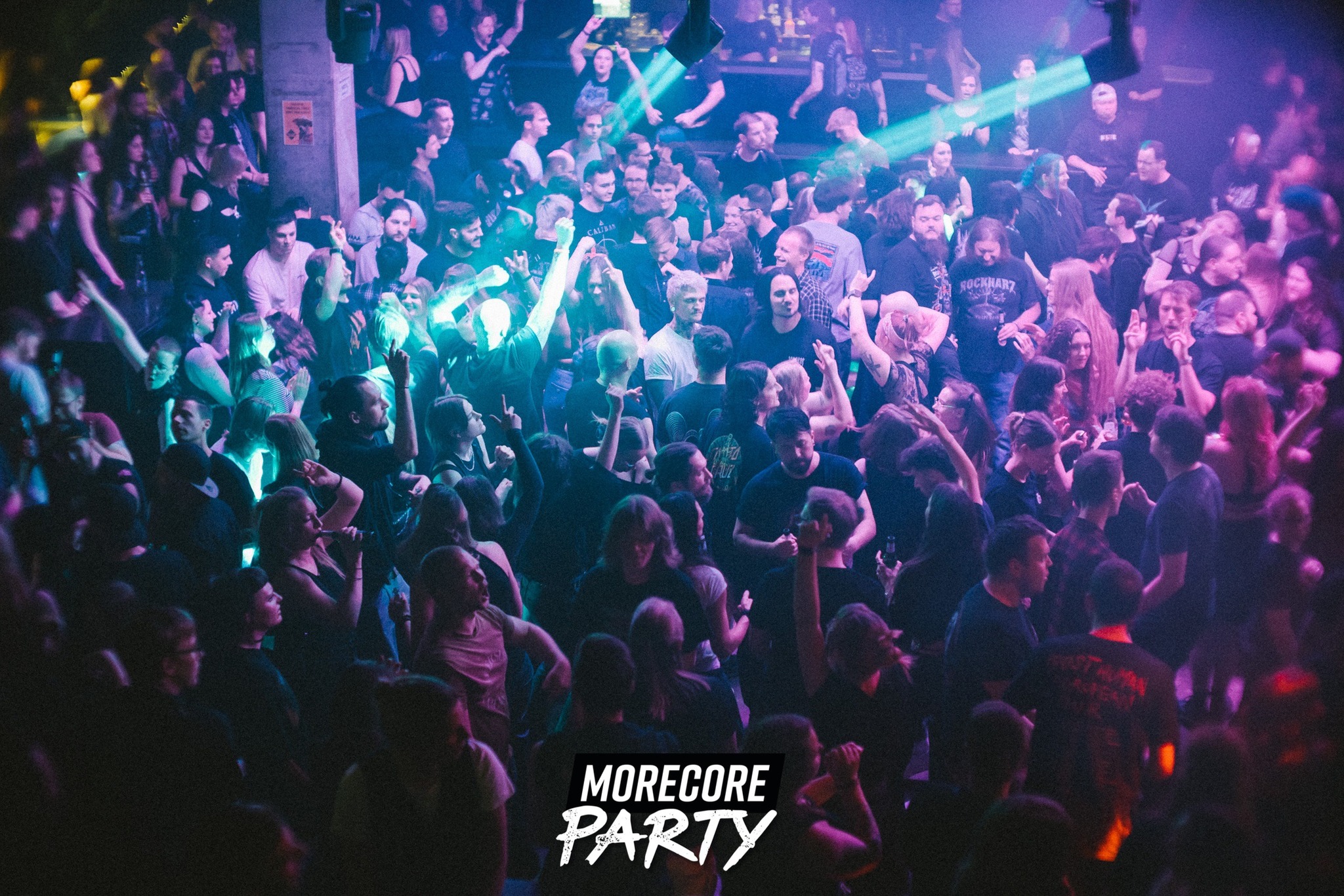 MoreCore.de Facebook ad: MoreCore Party Bielefeld - auf 3 Floors