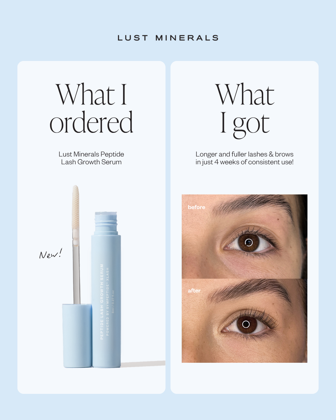 Lust Minerals Facebook ad