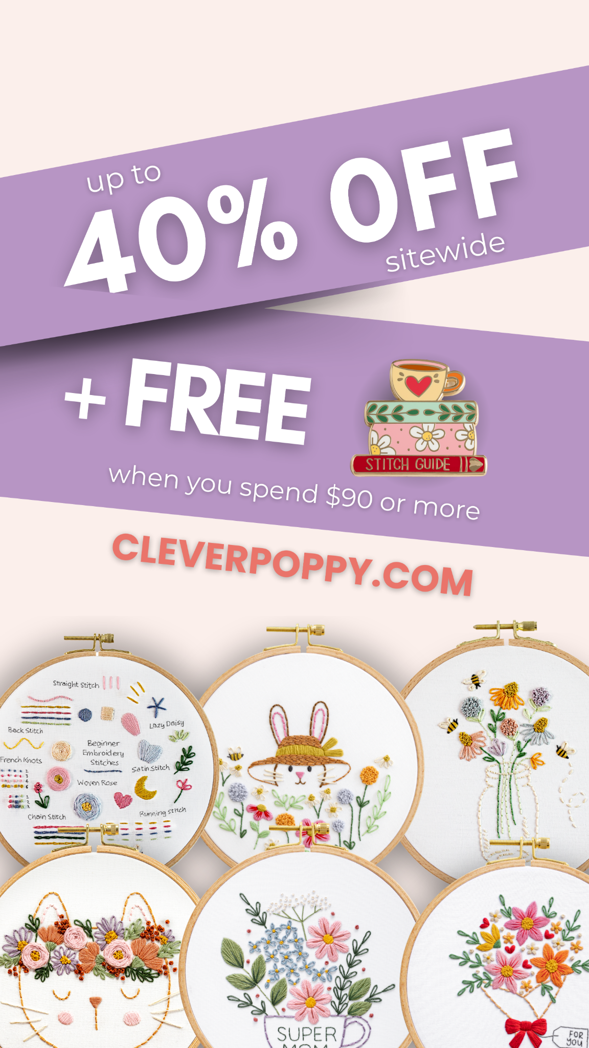 Clever Poppy Facebook ad