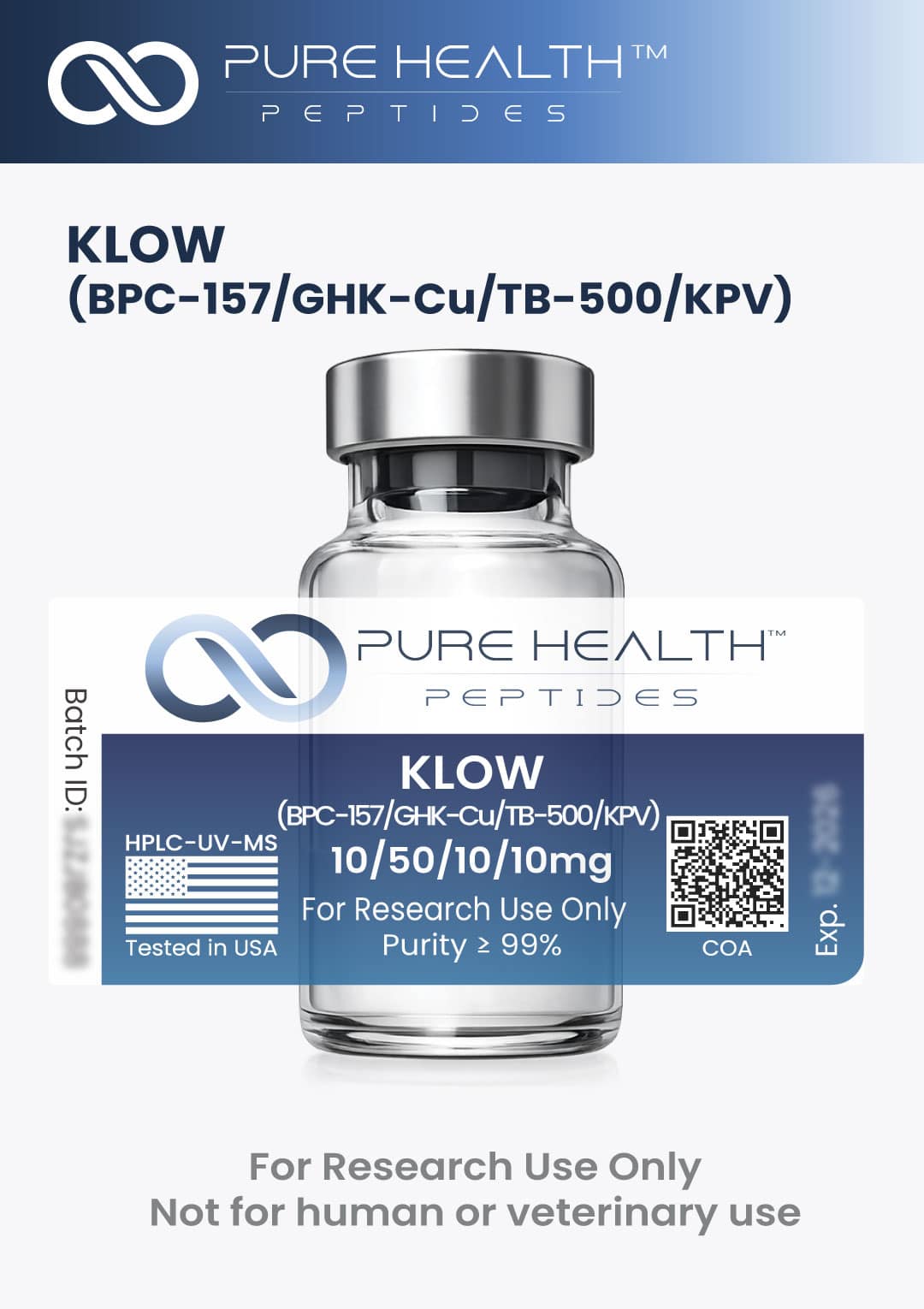 Pure Health Peptides Facebook ad