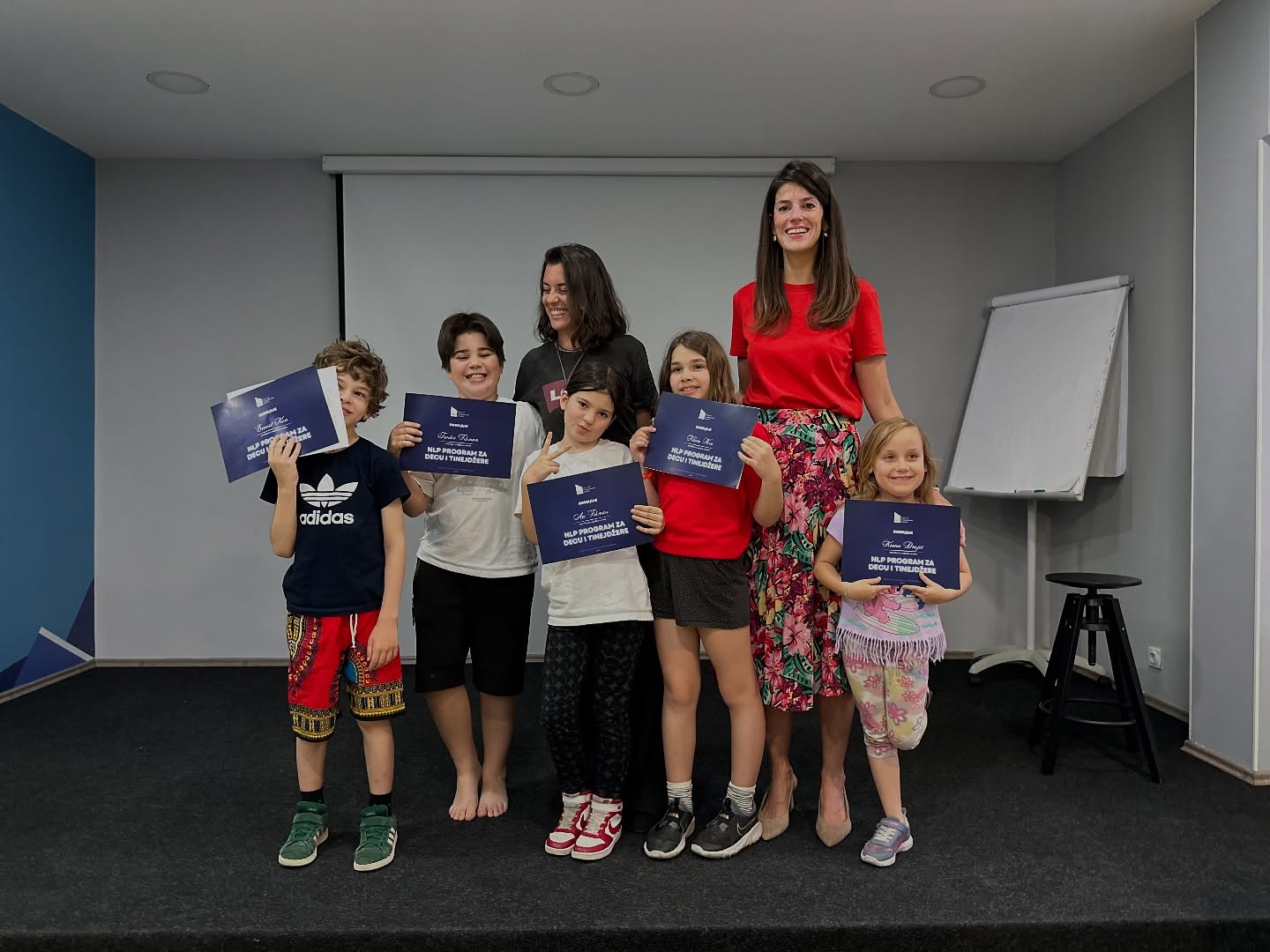 Tatjana Vojtehovski PCI Facebook ad: Završen je još jedan NLP Program za decu…