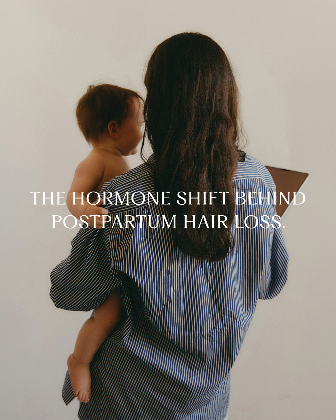 Under Your Skin Facebook ad: Postpartum hair loss is one of those things…