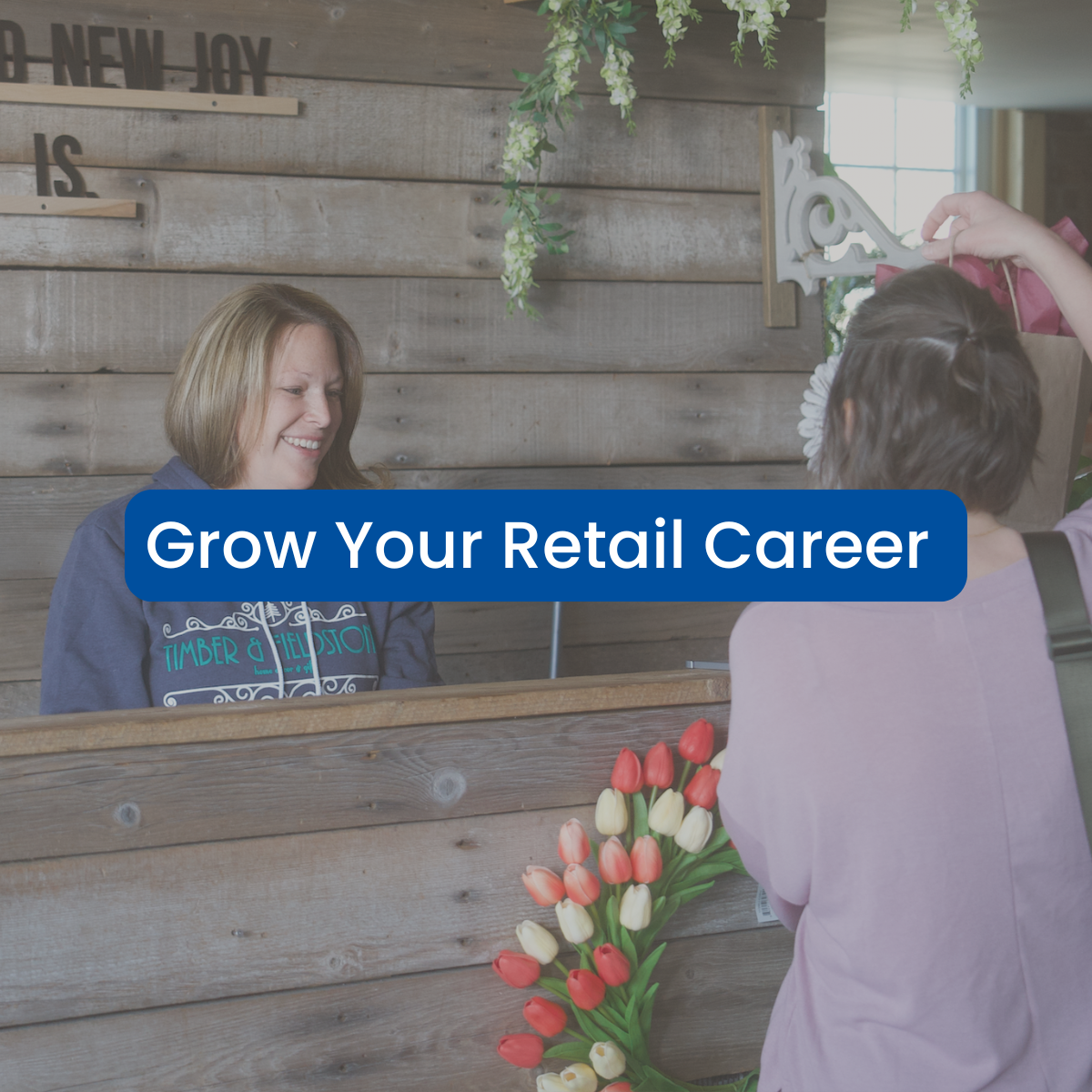 Illinois Retail Merchants Association Facebook ad: Land a Retail Job This Summer