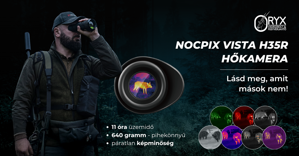 ORYX Vadászbolt Facebook ad: NOCPIX VISTA H35R + LUMI