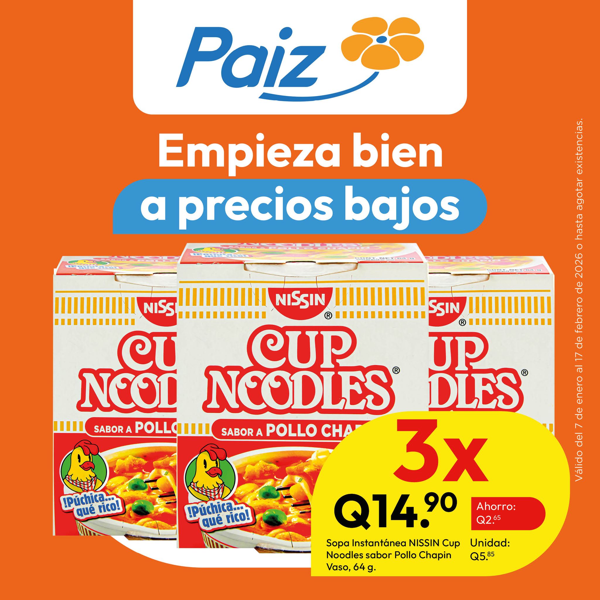 Paiz Guatemala Facebook ad
