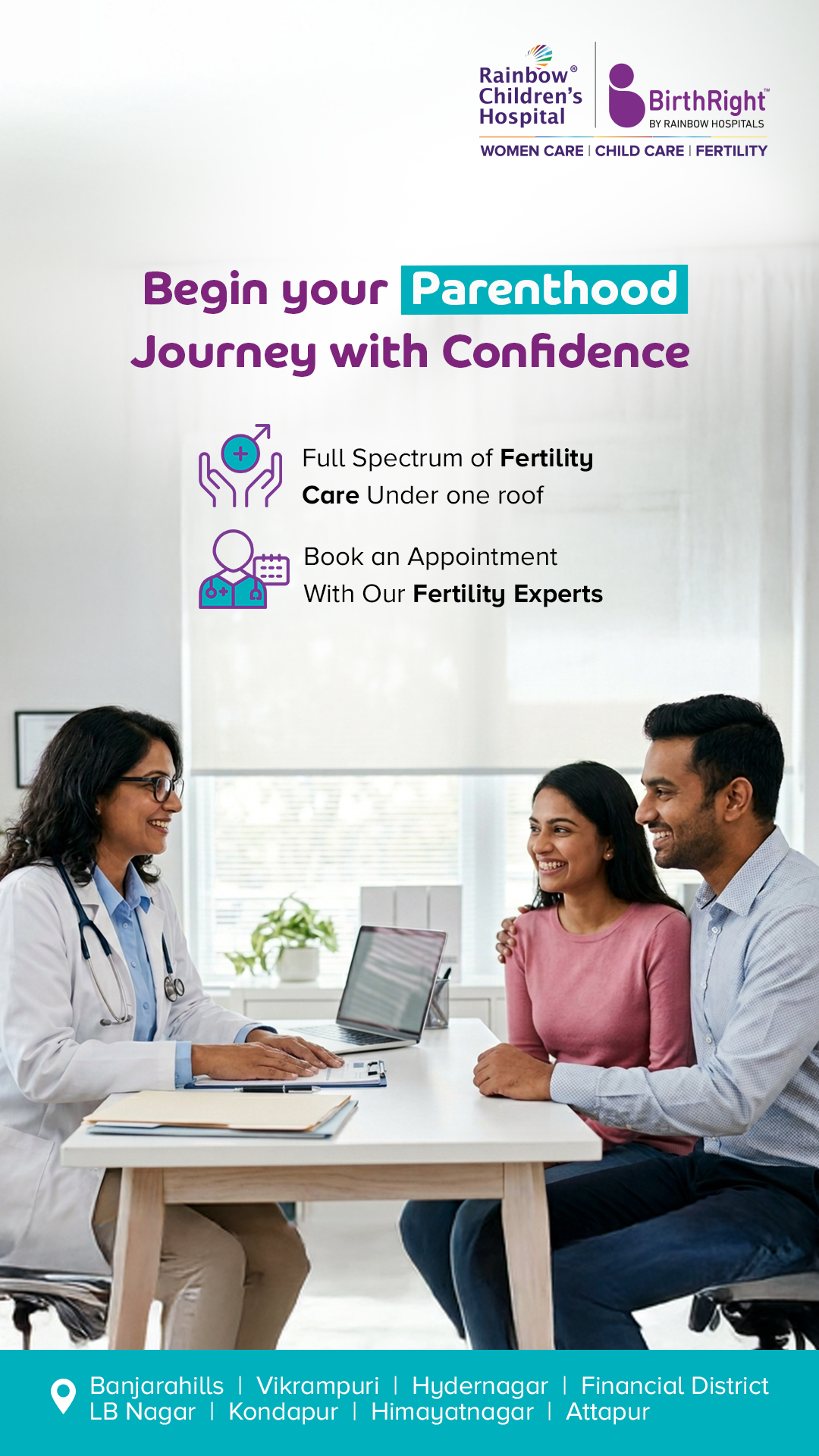 BirthRight Fertility By Rainbow Facebook ad