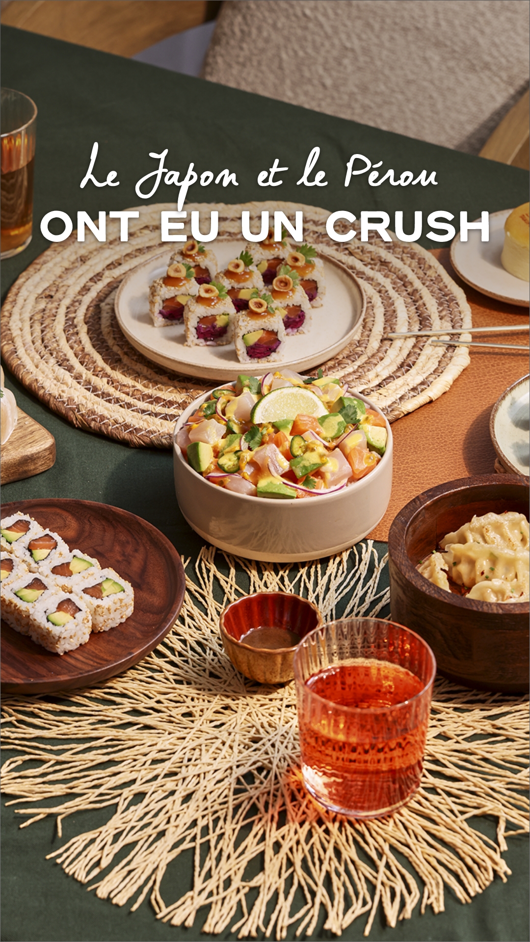 Côté Sushi Facebook ad