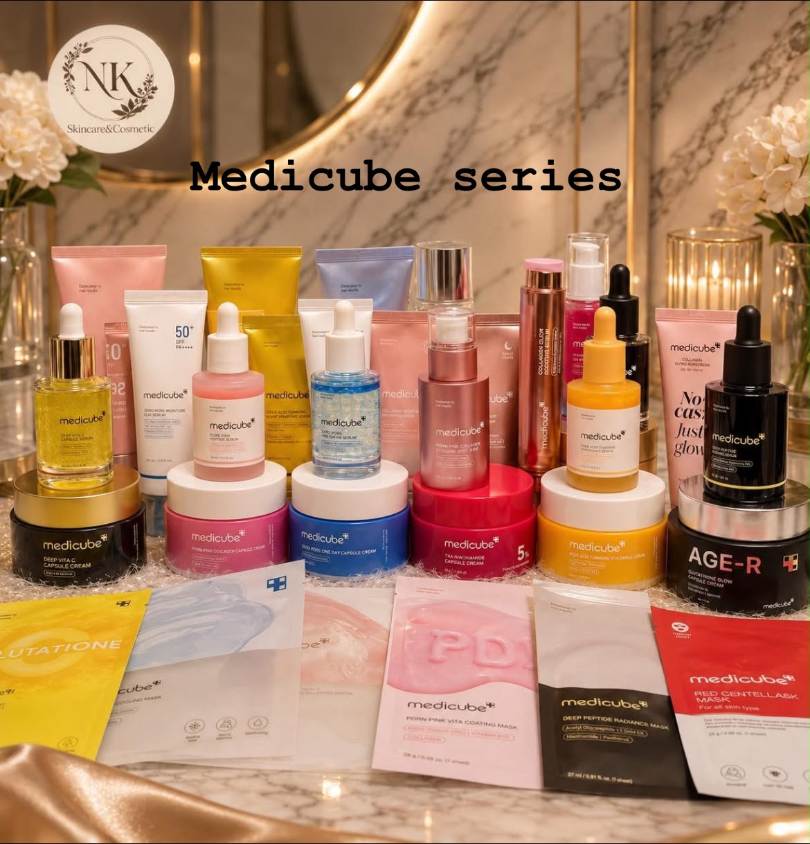 NK Skincare & Cosmetic Facebook ad: ππ‘π¦π§π’ππ π¨π£πππ§π