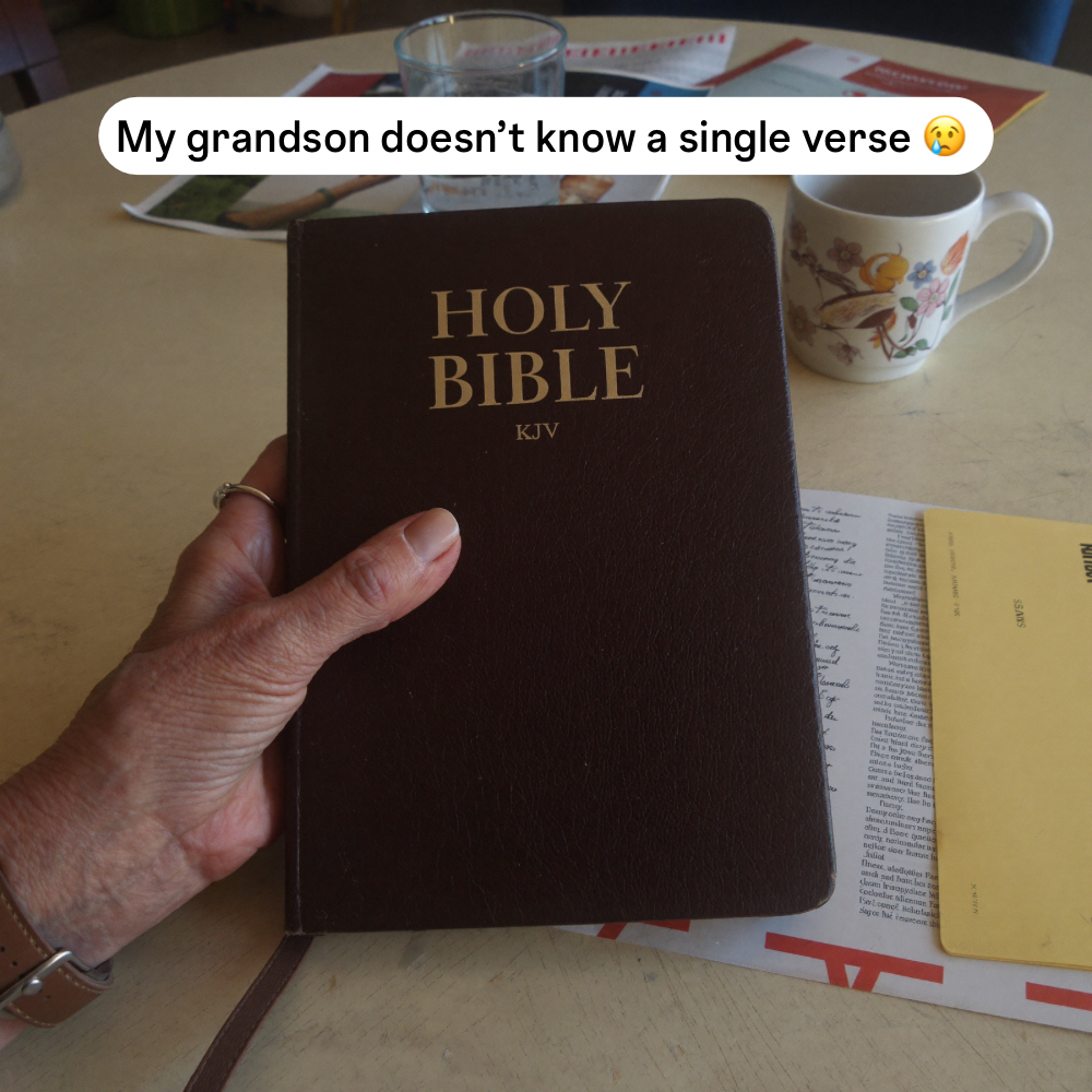 Grandparents of Faith Facebook ad: Grandparents, read this if you value your faith