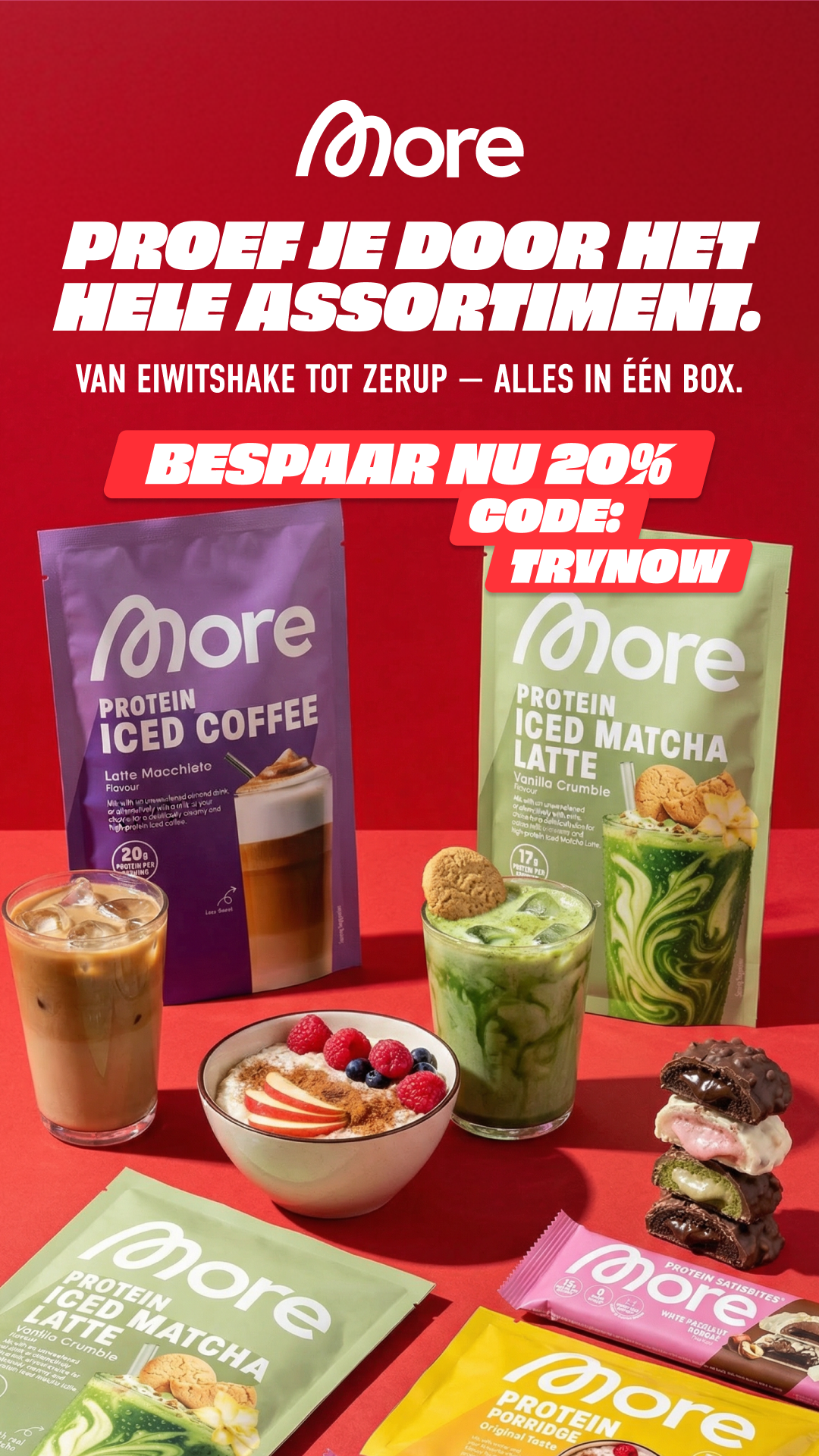 MORE Nutrition NL Facebook ad