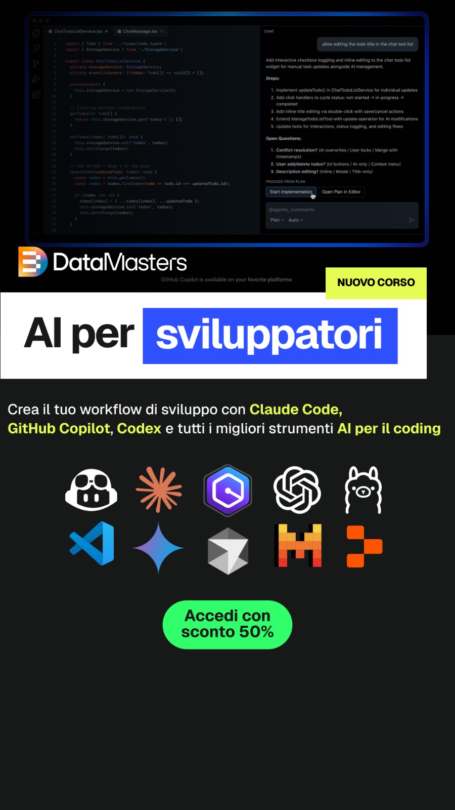 DataMasters.it Facebook ad