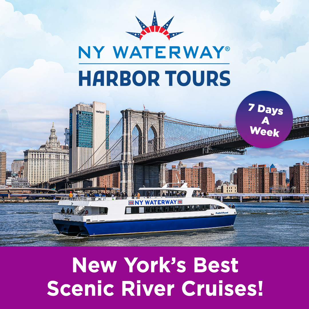 NY Waterway Facebook ad: NY Waterway Harbor Tours