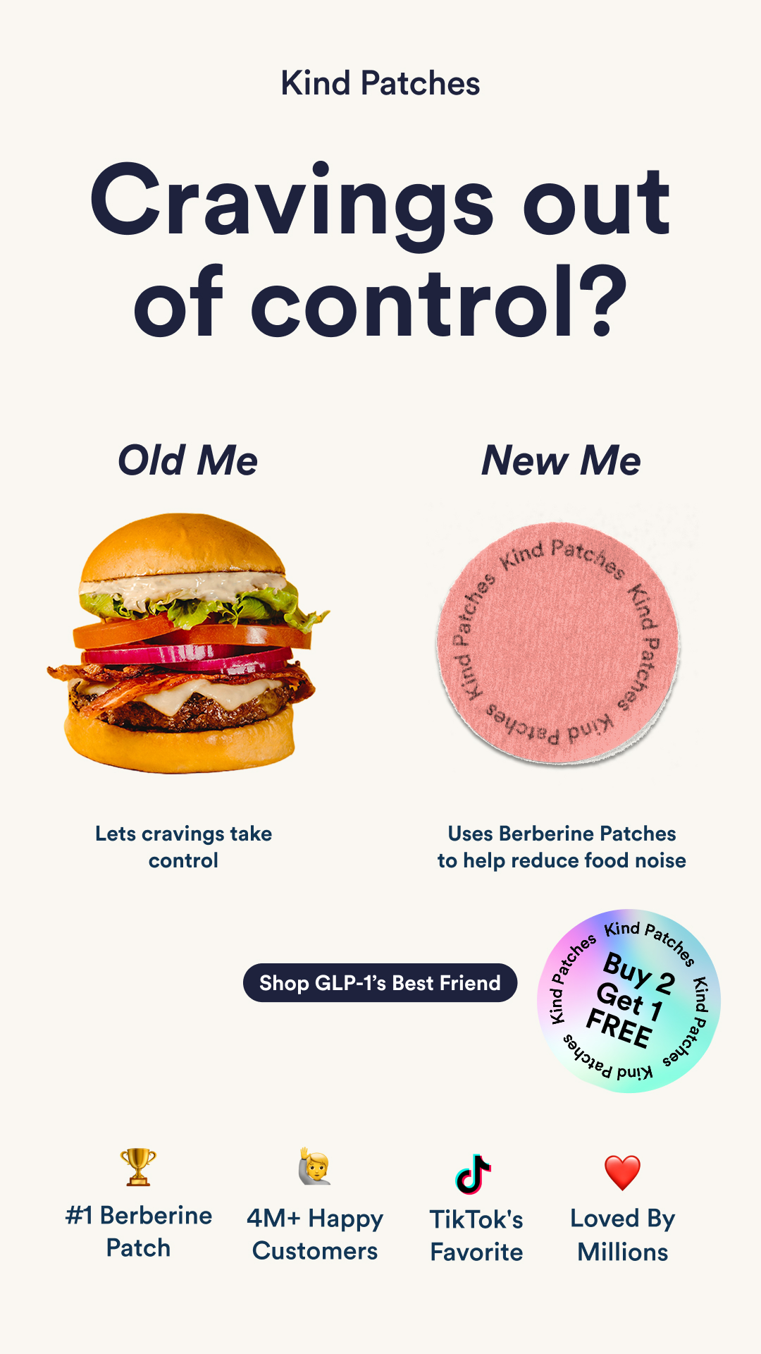 Kind Patches Facebook ad