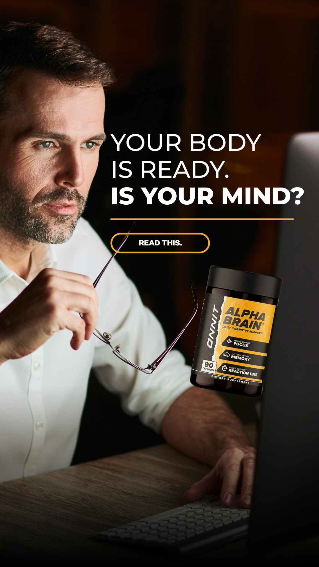 Onnit Facebook ad