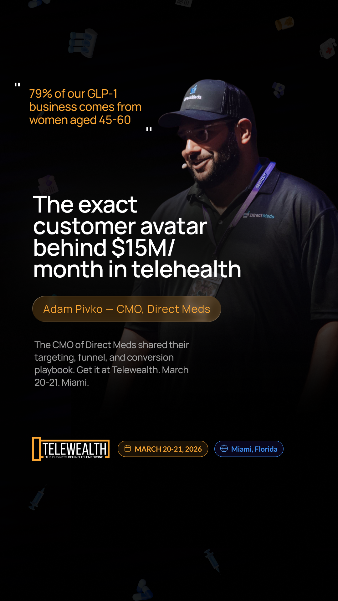 Telewealth Facebook ad from Feb 18, 2026