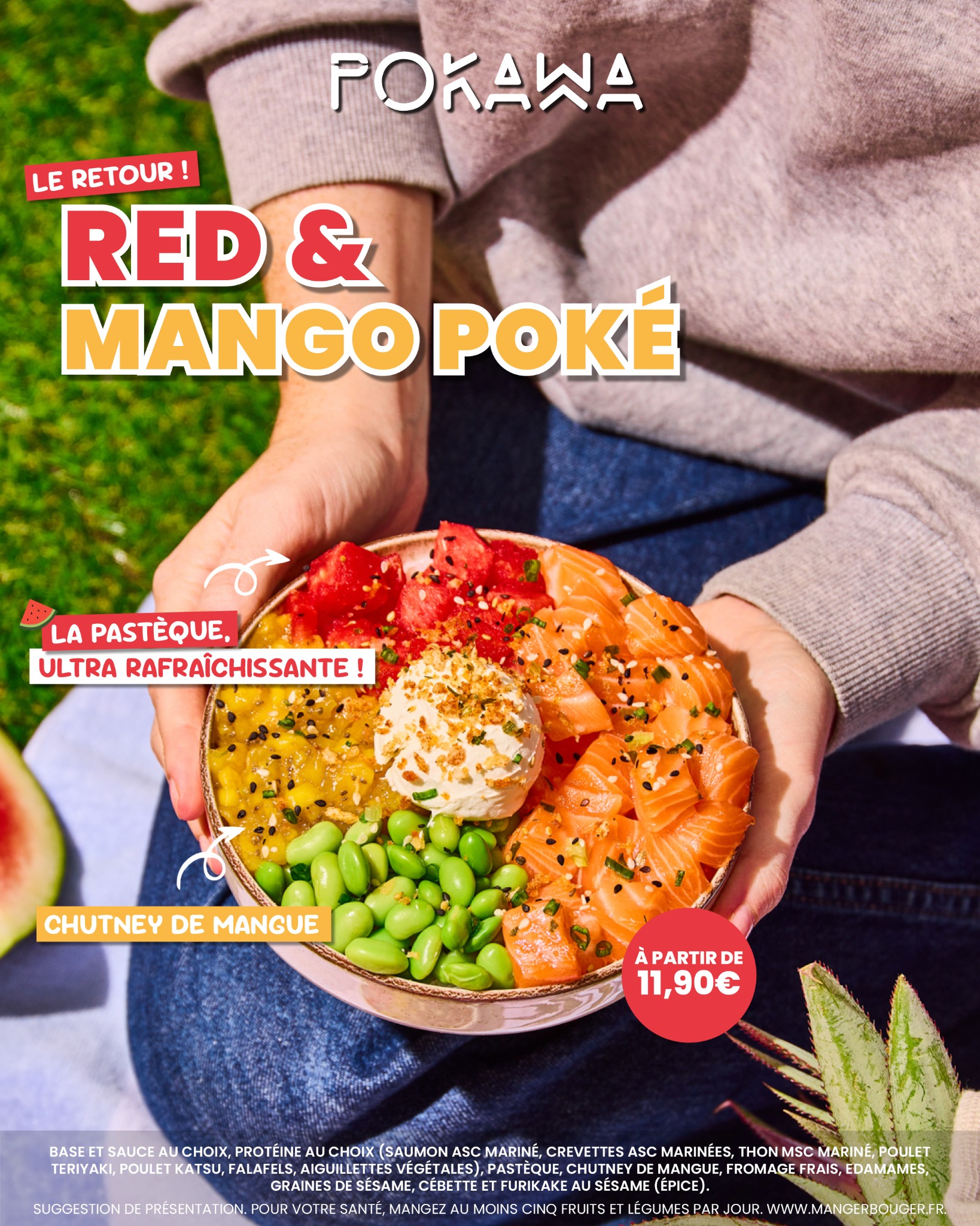Pokawa Facebook ad